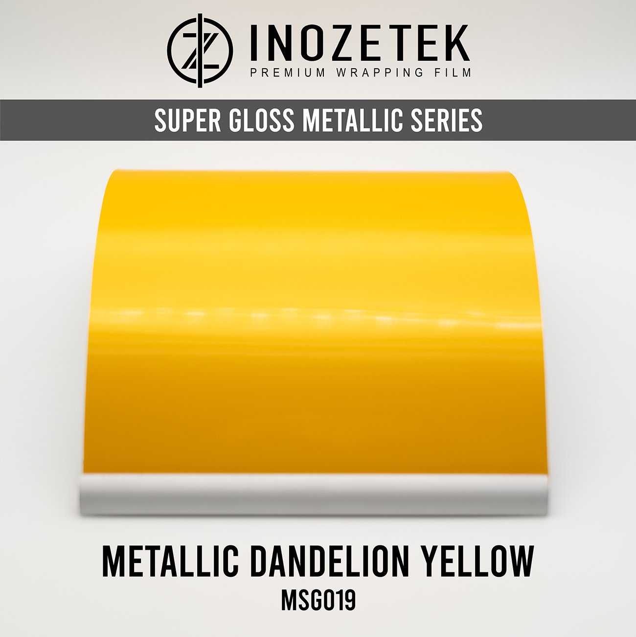 Inozetek Gloss Metallic Dandelion Yellow
