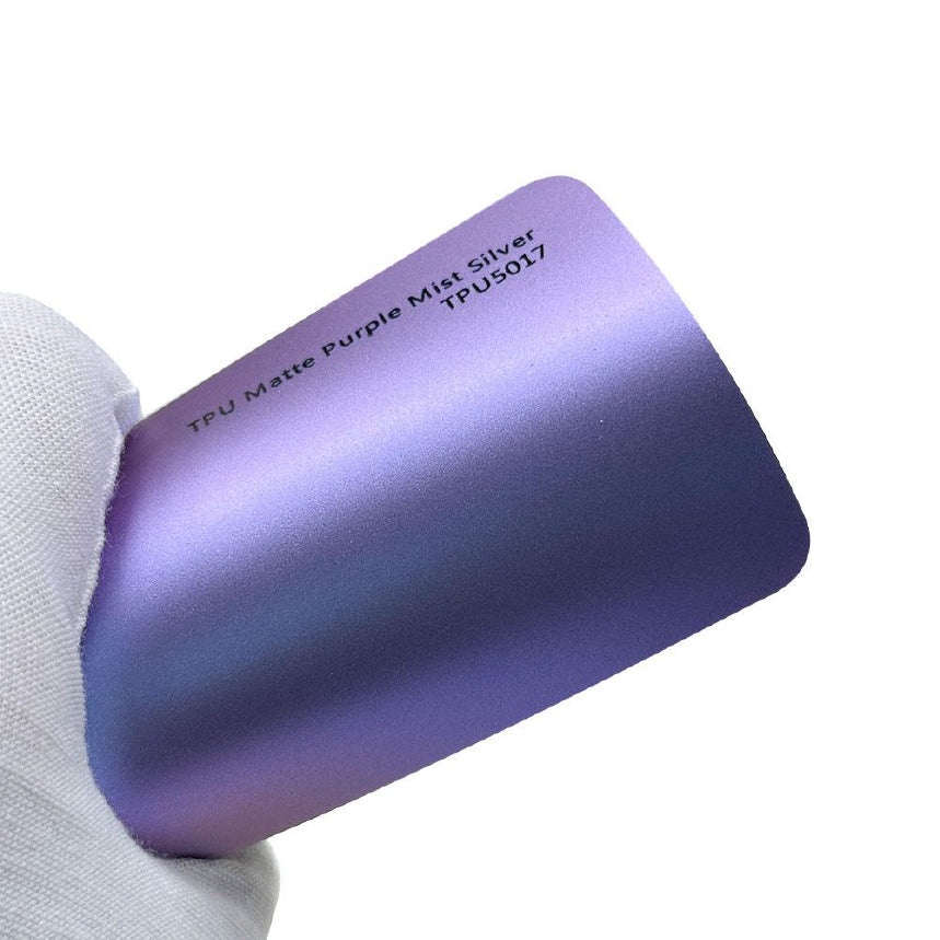 Vibrance Matte Purple Mist Silver PPF