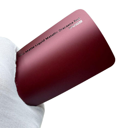 Vibrance Matte Liquid Metallic Dracaena Red PPF